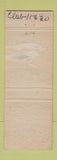 Matchbook Cover - Fred Corey Insurance Real Estate La Jolla CA