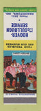 Matchbook Cover - Hoover McCullough Service Hagerstown IN Barber Shop Quartet