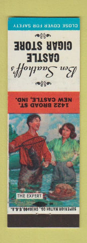 Matchbook Cover - Ben Saathoff's Castle Cigar Store New Castle IN