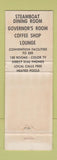 Matchbook Cover - Prentiss Motel Natchez MS Sabre & Saddle WEAR