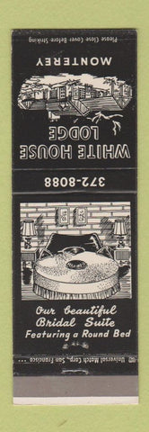 Matchbook Cover - White House Lodge Monterey CA