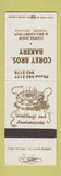 Matchbook Cover - Corey Bros Bakery Hobart IN WEAR