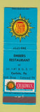 Matchbook Cover - Embers Restaurant Carlisle PA Quality Motel