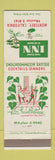 Matchbook Cover - Mark Thomas' Inn Monterey CA