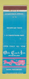 Matchbook Cover - Olde Coach Inn Nashua NH