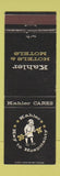 Matchbook Cover - Kahler Motels Hotels Rochester Hibbing Moorhead MN
