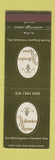 Matchbook Cover - Hollenden House Cleveland OH