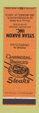 Matchbook Cover - Steak Baron Restaurant Des Moines IA