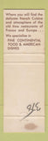 Matchbook Cover - Old Brussels Restaurant Laguna Beach CA WEAR