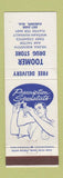 Matchbook Cover - Toomer Drug Store Auburn AL