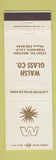 Matchbook Cover - Walsh Glass Torrance CA