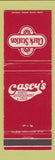 Matchbook Cover - Clark Station Casey's Memphis TN