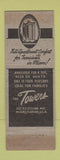 Matchbook Cover - The Towers Hotel Miami FL WEAR
