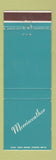 Matchbook Cover - Merriweather Hotel Fort Lauderdale FL