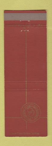 Matchbook Cover - University Club Milwaukee WI