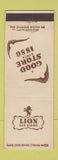 Matchbook Cover - Lion San Diego CA Store