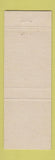 Matchbook Cover - Tick Tock Johnson's Hollywood CA restaurant