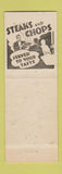 Matchbook Cover - Wayne's Grill New Castle IN