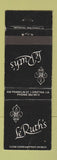 Matchbook Cover - Le Ruth's Gretna LA WORN
