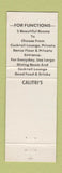 Matchbook Cover - Calitri's Italian Restaurant Danvers MA