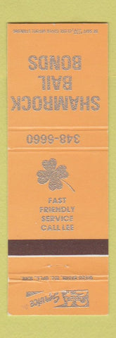 Matchbook Cover - Shamrock Bail Bonds