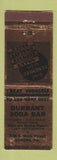 Matchbook Cover - Durant Soda Bar Athens PA