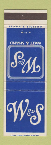 Matchbook Cover - Watt & Shand Lancaster PA