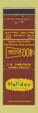 Matchbook Cover - Holiday Motor Hotels Harrisburg PA