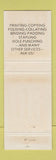 Matchbook Cover - Call a Copy Centers Lebanon PA