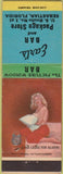 Matchbook Cover - Earl's Bar Sebastian FL pinup