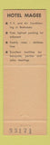 Matchbook Cover - Magee Carpet Company Bloomsburg PA