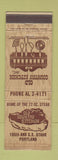 Matchbook Cover - Old Country Kitchen Portland OR 72 Oz Steak WEAR