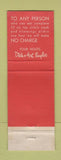 Matchbook Cover - Old Country Kitchen Portland OR 72 Oz Steak WEAR