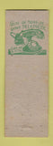 Matchbook Cover - Shultz Insurance Agency Hanover PA