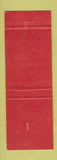 Matchbook Cover - Red Bull Inn Somerville NJ