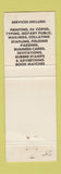 Matchbook Cover - Budget Instant Print Center Conshohocken PA