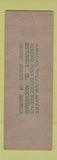Matchbook Cover - Charles Gabries Real Estate Insurance Chester PA