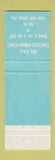 Matchbook Cover - Kitty Hawk Restaurant Bar New York City