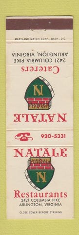 Matchbook Cover - Natale Catering Arlington VA WEAR
