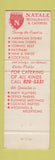 Matchbook Cover - Natale Catering Arlington VA WEAR