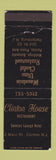 Matchbook Cover - Clinton House Clinton NJ WEAR