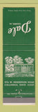 Matchbook Cover - Dale Cleaners Columbus OH