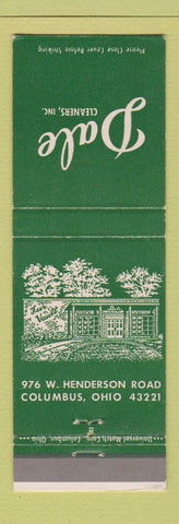 Matchbook Cover - Dale Cleaners Columbus OH