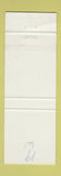 Matchbook Cover - Greenhills Country Club Lambeth ON