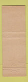 Matchbook Cover - Pavilion Hotel Montpelier VT