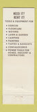 Matchbook Cover - Taylor Rental Center Morristown TN