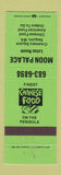 Matchbook Cover - Moon Palace Lotus Room Chinese Food Sequim WA