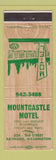 Matchbook Cover - Mountcastle Motel Raymond WA