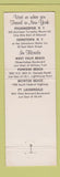 Matchbook Cover - John L's Poughkeepsie Johnstown NY Boynton Pompano Beach FL