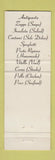Matchbook Cover - La Famiglia Italian Restaurant Philadelphia PA